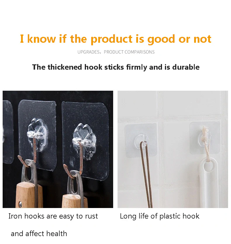 Transparent Wall Hooks - Image 10