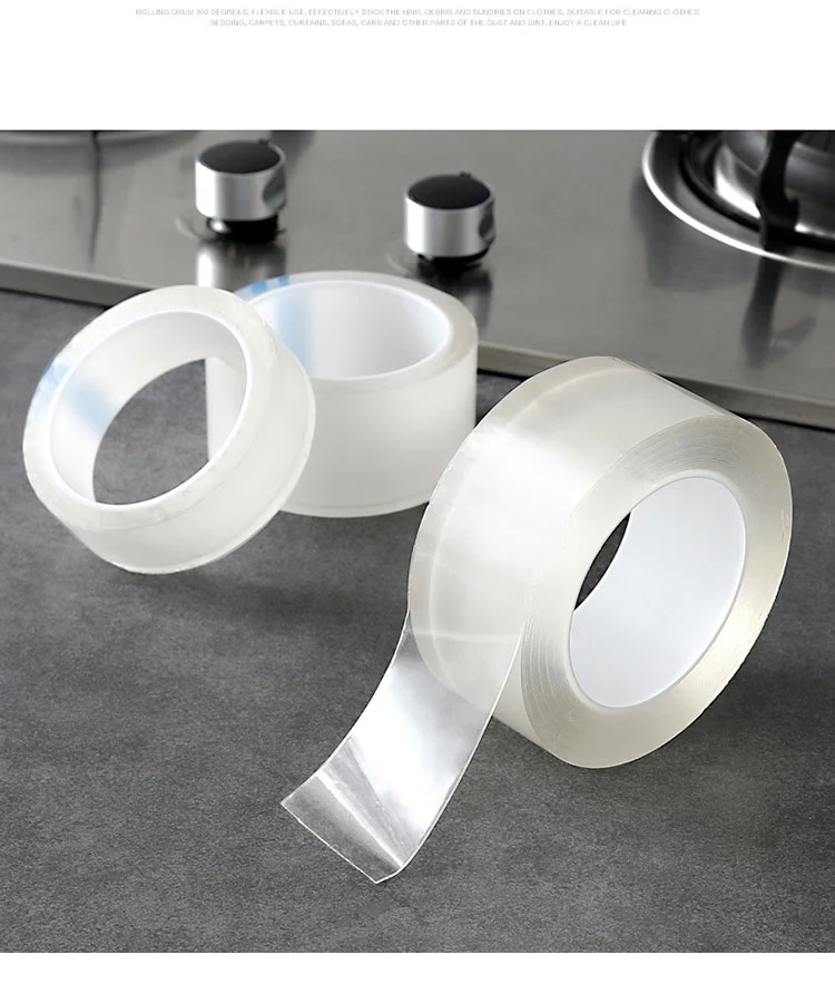Transparent Kitchen Bathroom Accessories - Image 10