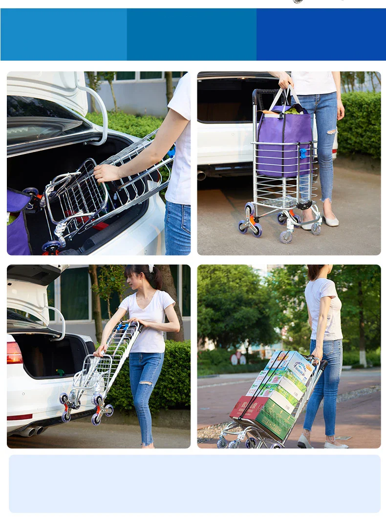 TrekHaul Grocery Trolley - Image 12