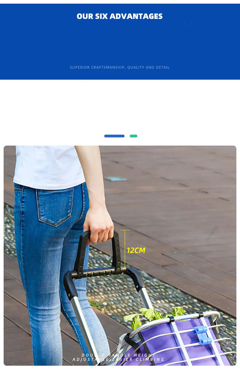 TrekHaul Grocery Trolley - Image 13