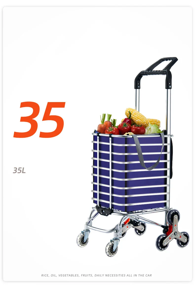 TrekHaul Grocery Trolley - Image 15