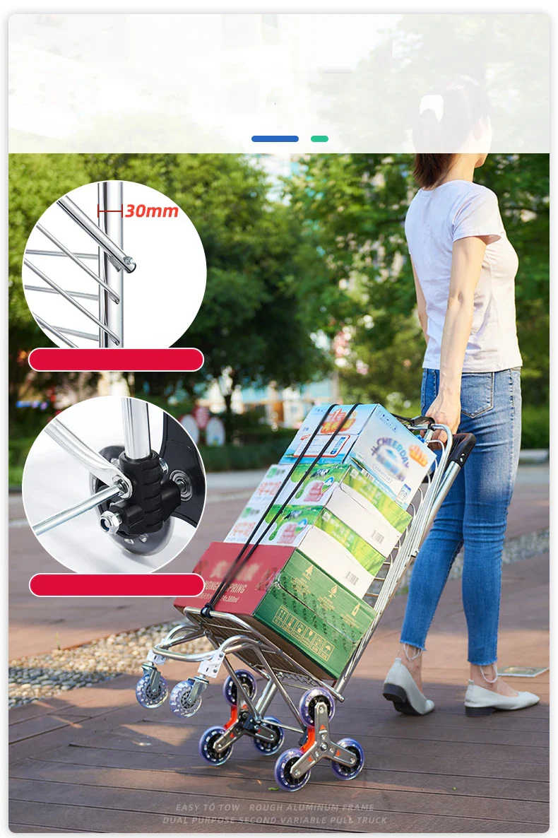 TrekHaul Grocery Trolley - Image 16
