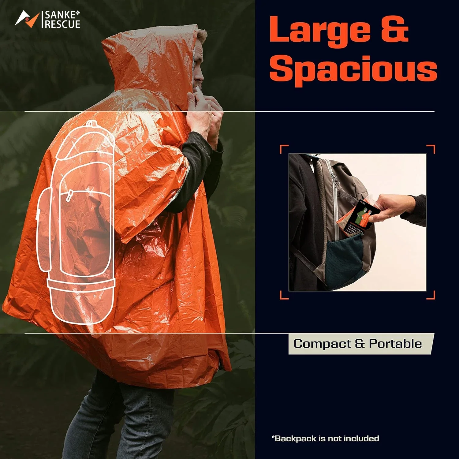 TriGuard 3-in-1 Rain Poncho - Image 12