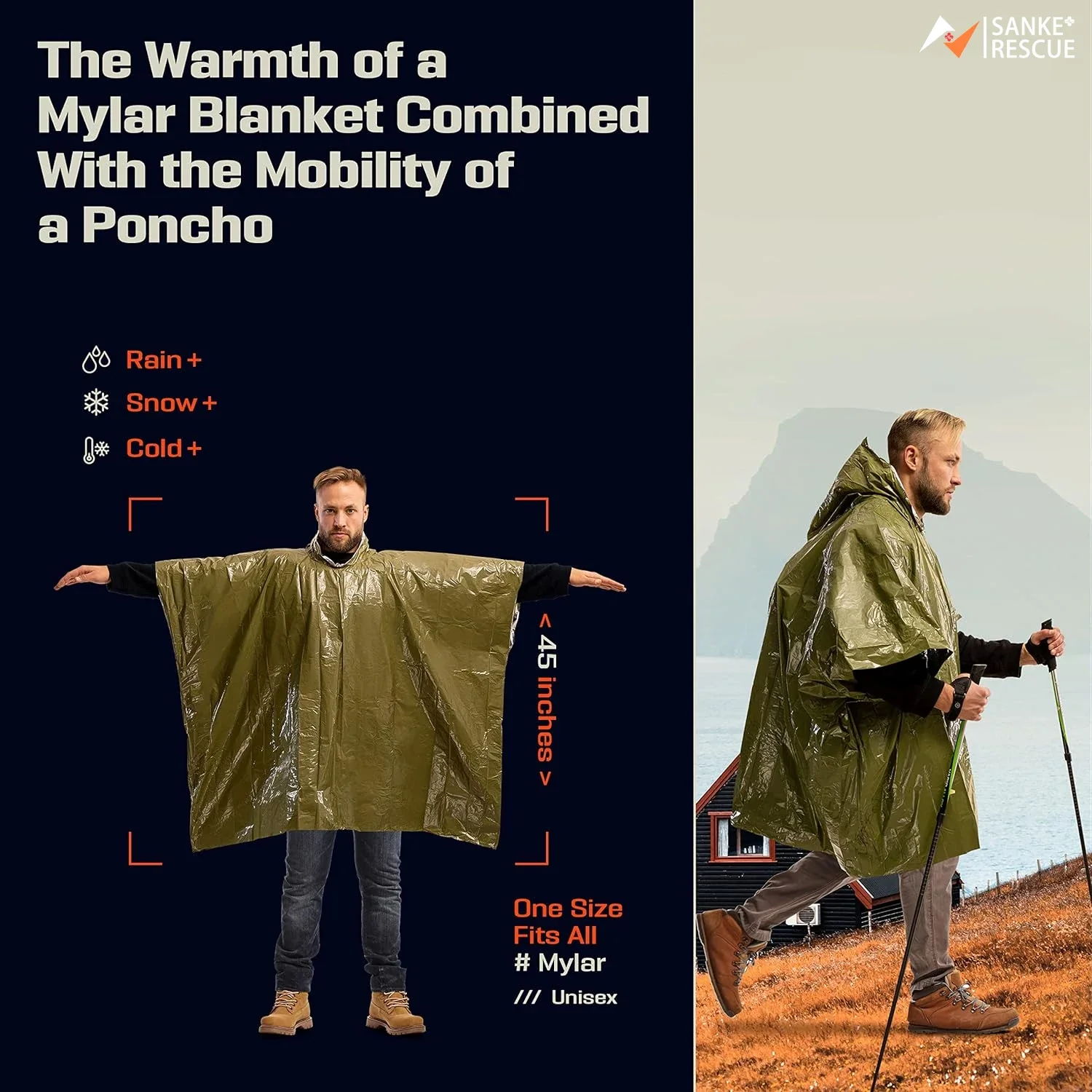 TriGuard 3-in-1 Rain Poncho - Image 2