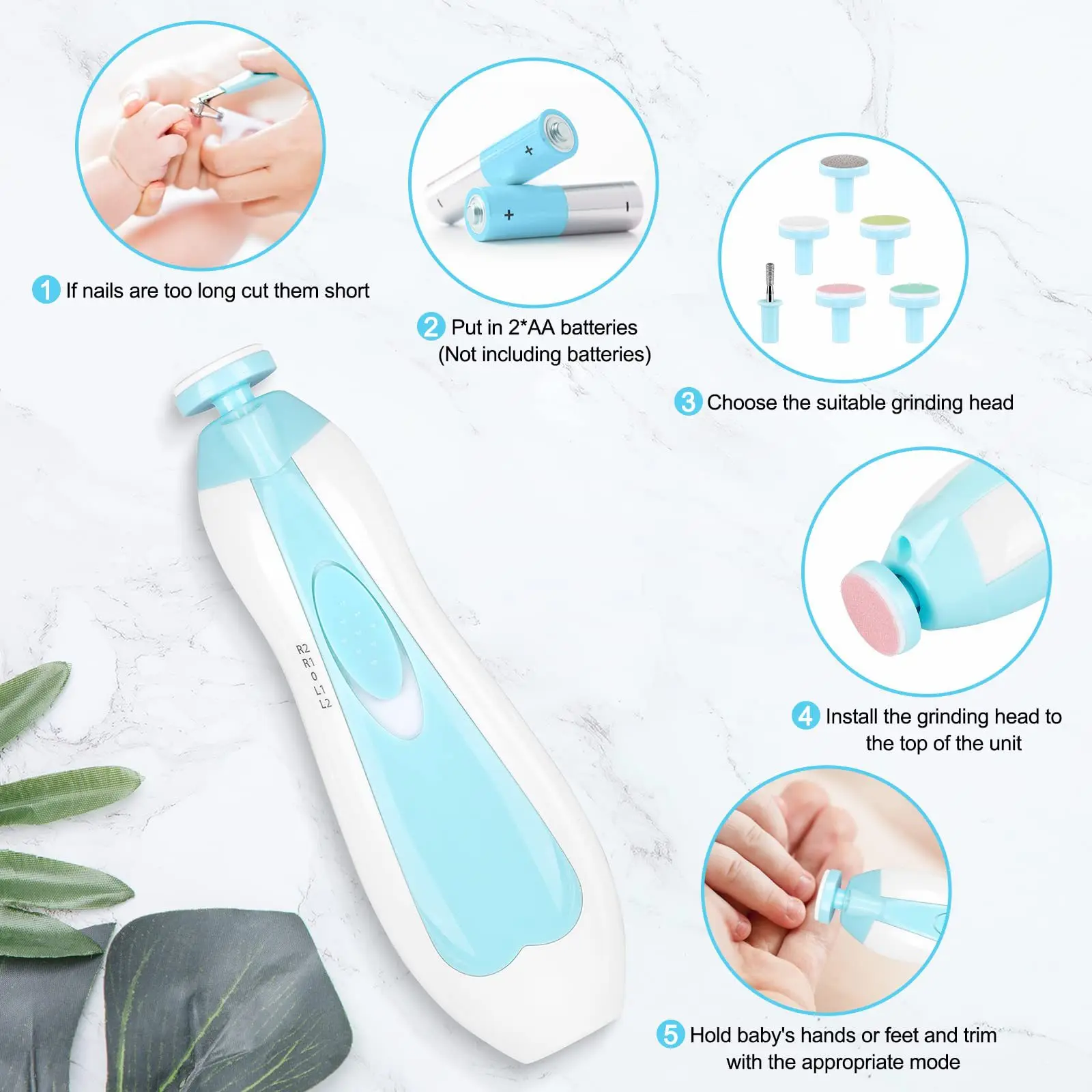Trimzy™ Baby Nail Care Set - Image 3