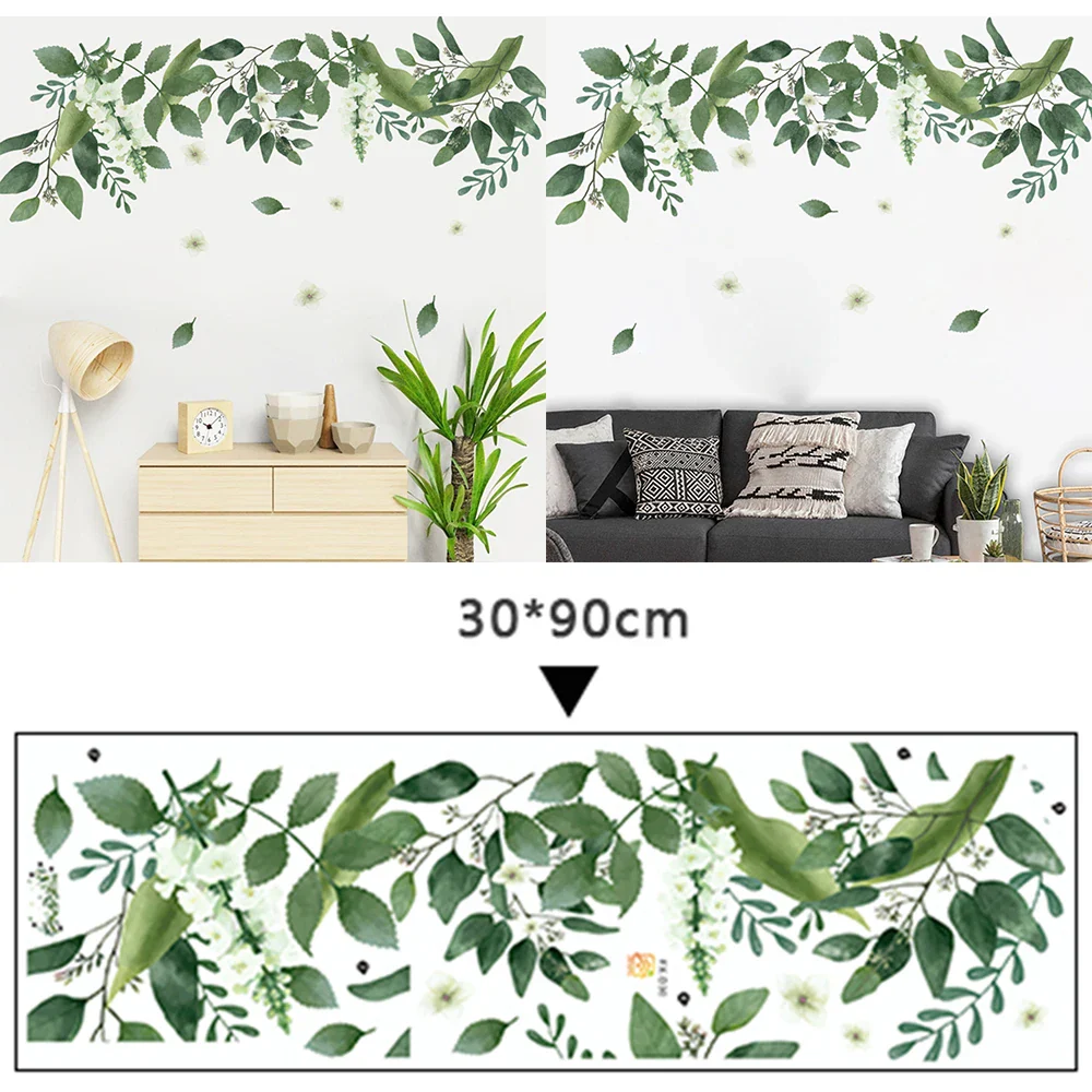 Tropical Green Vine Stickers - Image 6