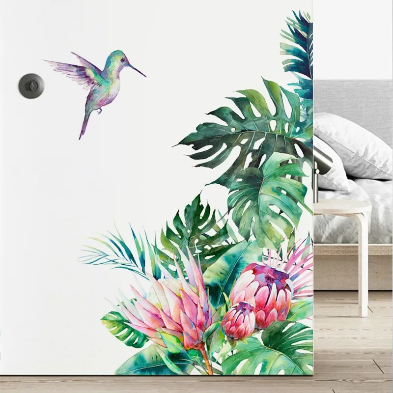 Tropical Leaves Wall Stickers - Image 2