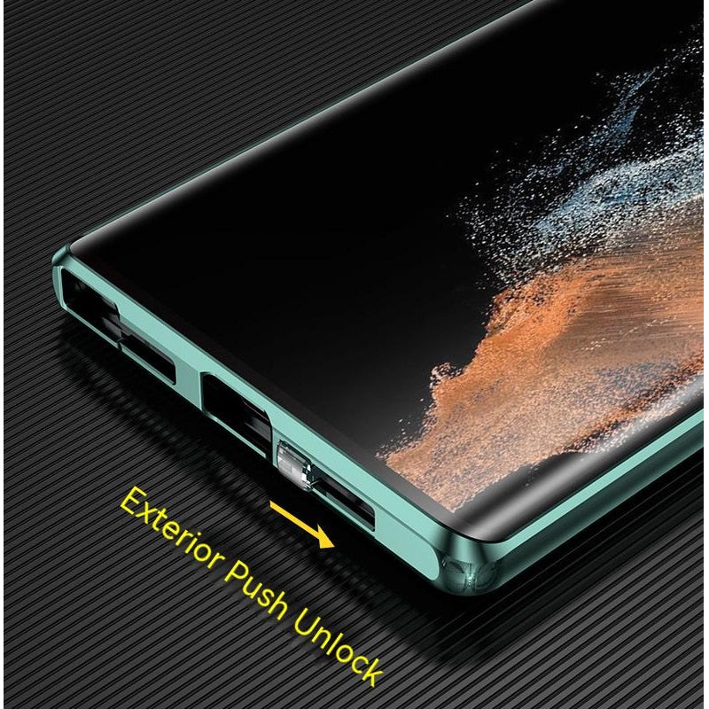 Ultra 360 Full Cover Metal Magnetic Case For Samsung Galaxy - Image 11