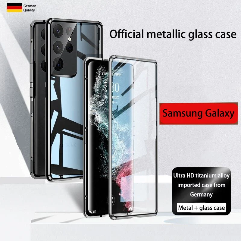 Ultra 360 Full Cover Metal Magnetic Case For Samsung Galaxy - Image 12