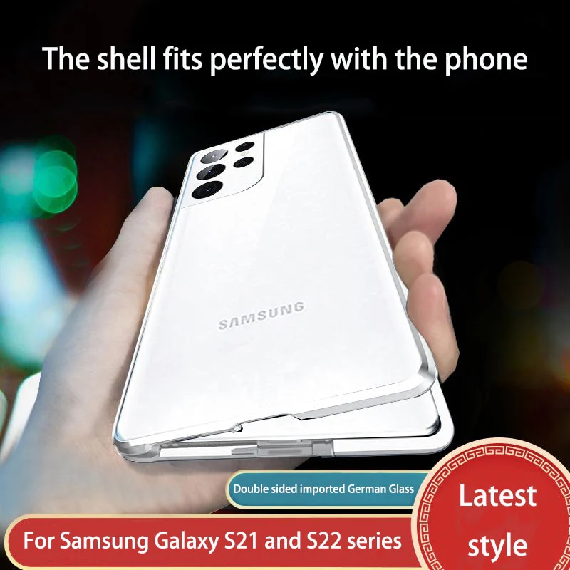 Ultra 360 Full Cover Metal Magnetic Case For Samsung Galaxy - Image 14