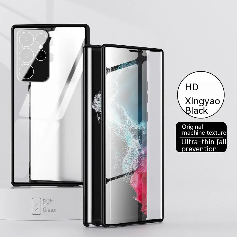 Ultra 360 Full Cover Metal Magnetic Case For Samsung Galaxy - Image 3