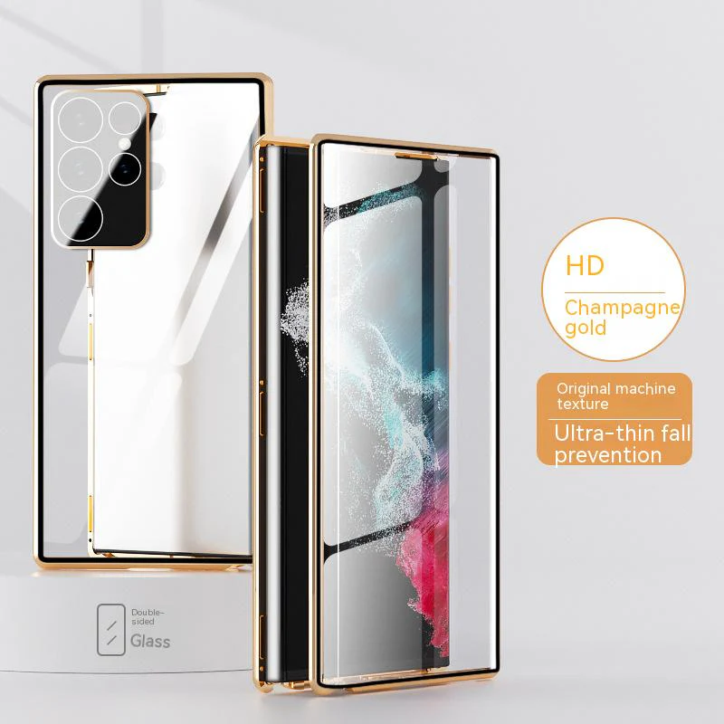 Ultra 360 Full Cover Metal Magnetic Case For Samsung Galaxy - Image 6