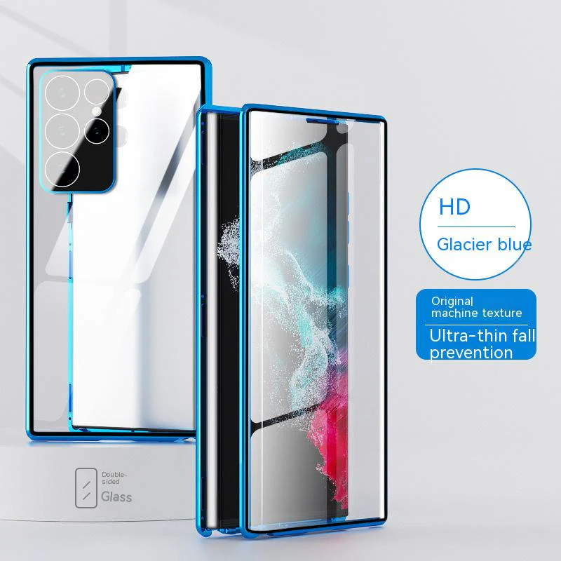 Ultra 360 Full Cover Metal Magnetic Case For Samsung Galaxy - Image 7