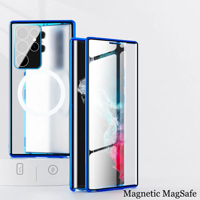 Ultra 360 Full Cover Metal Magnetic Case For Samsung Galaxy - Image 8