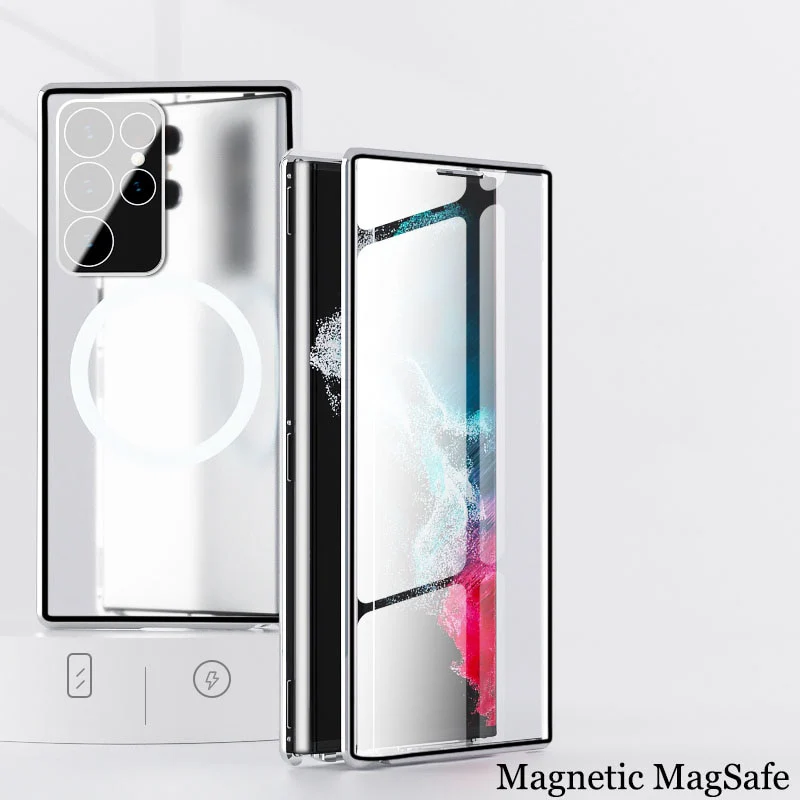 Ultra 360 Full Cover Metal Magnetic Case For Samsung Galaxy - Image 9