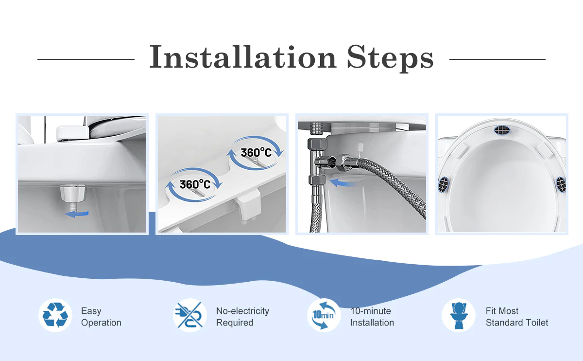 Ultra-thin Toilet Bidet Washer - Image 13