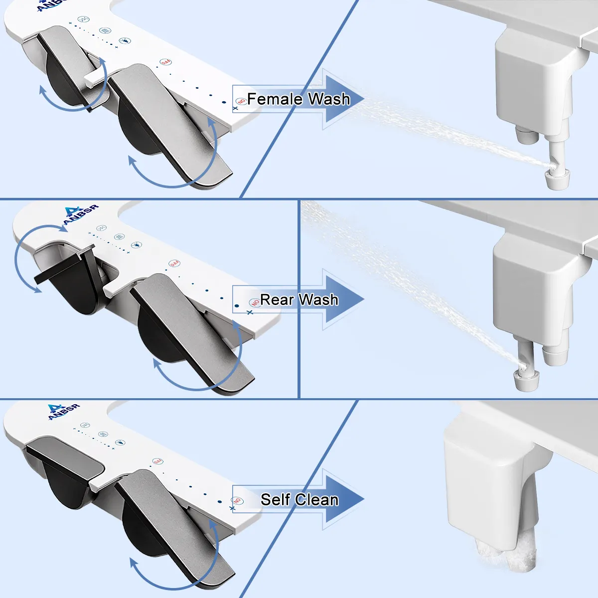 Ultra-thin Toilet Bidet Washer - Image 2