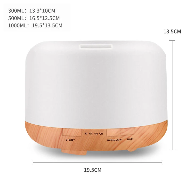 Ultrasonic Aroma Diffuser Air Humidifier 300ML 500ML - Image 10