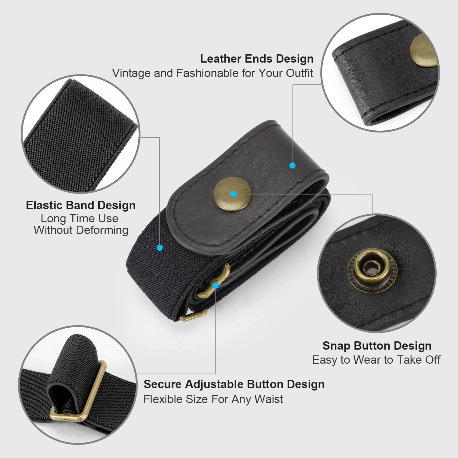Unisex Buckle-Free Belt - Image 7