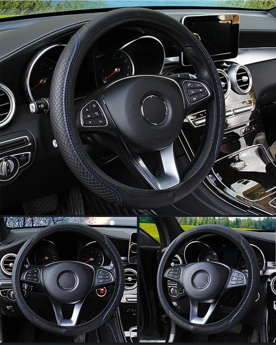 Universal Car Steering Wheel Cover - Image 13