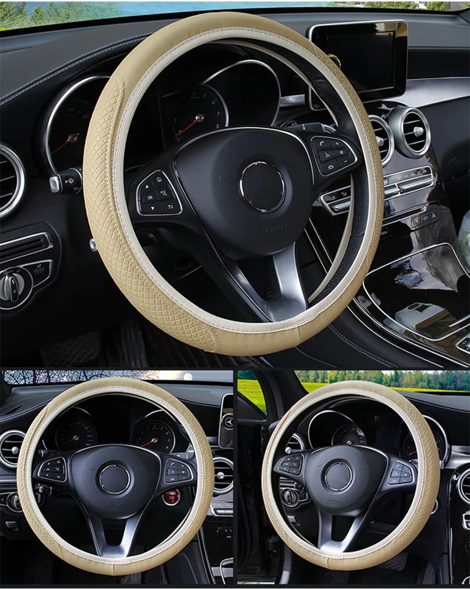 Universal Car Steering Wheel Cover - Image 14