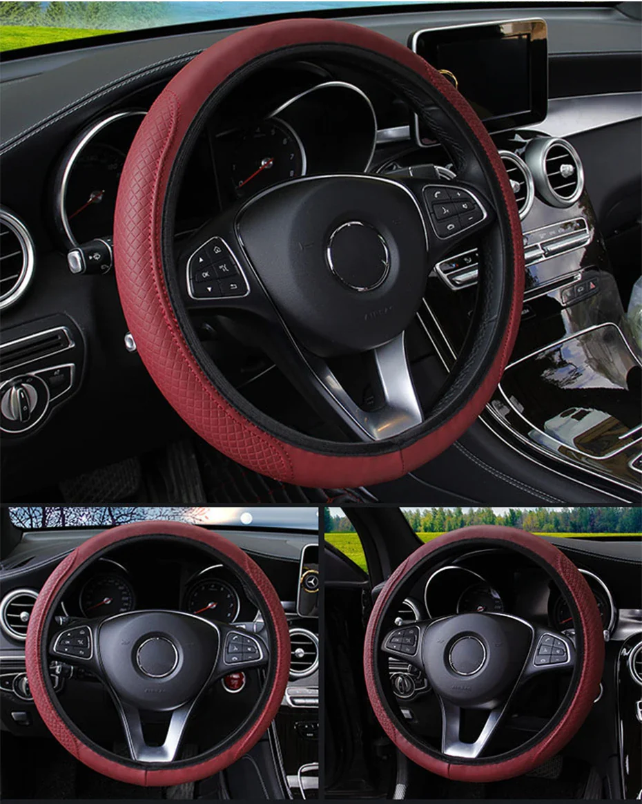 Universal Car Steering Wheel Cover - Image 15