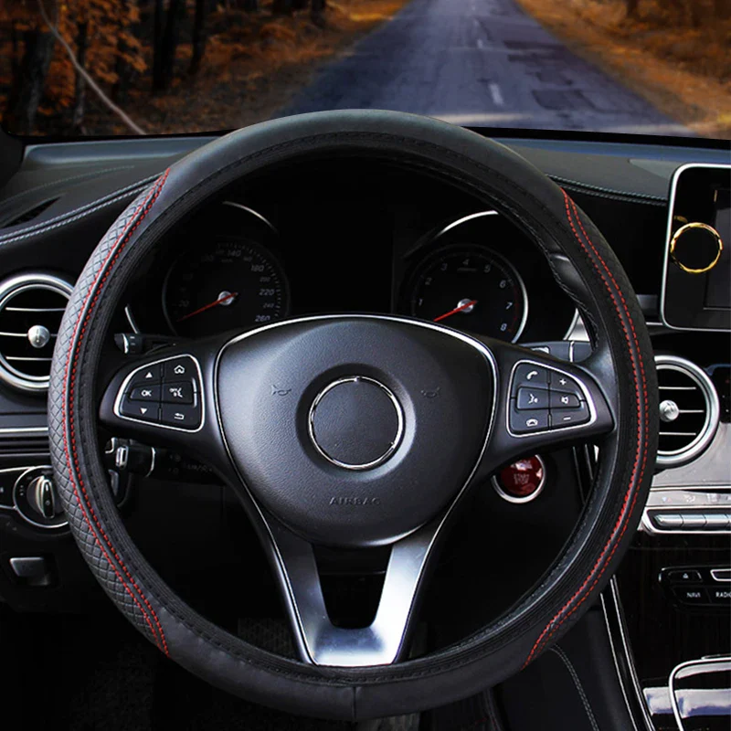 Universal Car Steering Wheel Cover - Image 3