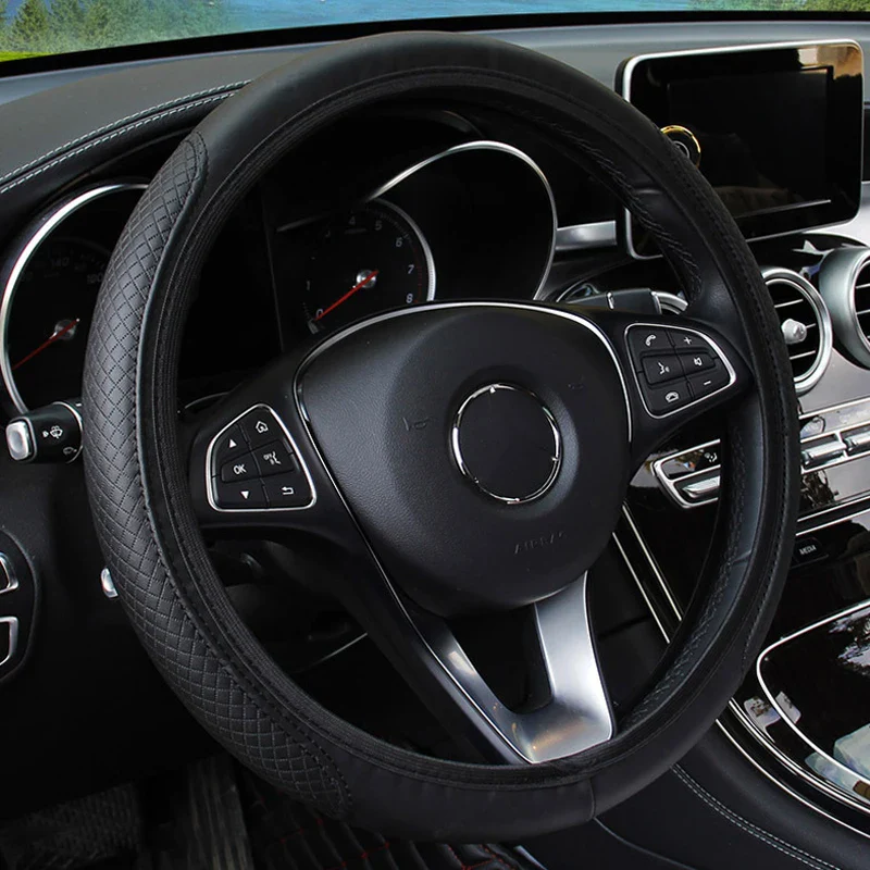 Universal Car Steering Wheel Cover - Image 4