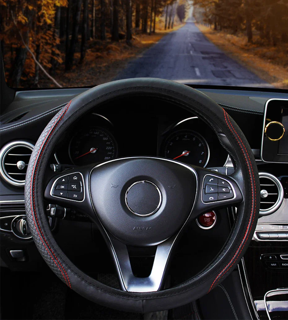 Universal Car Steering Wheel Cover - Image 7