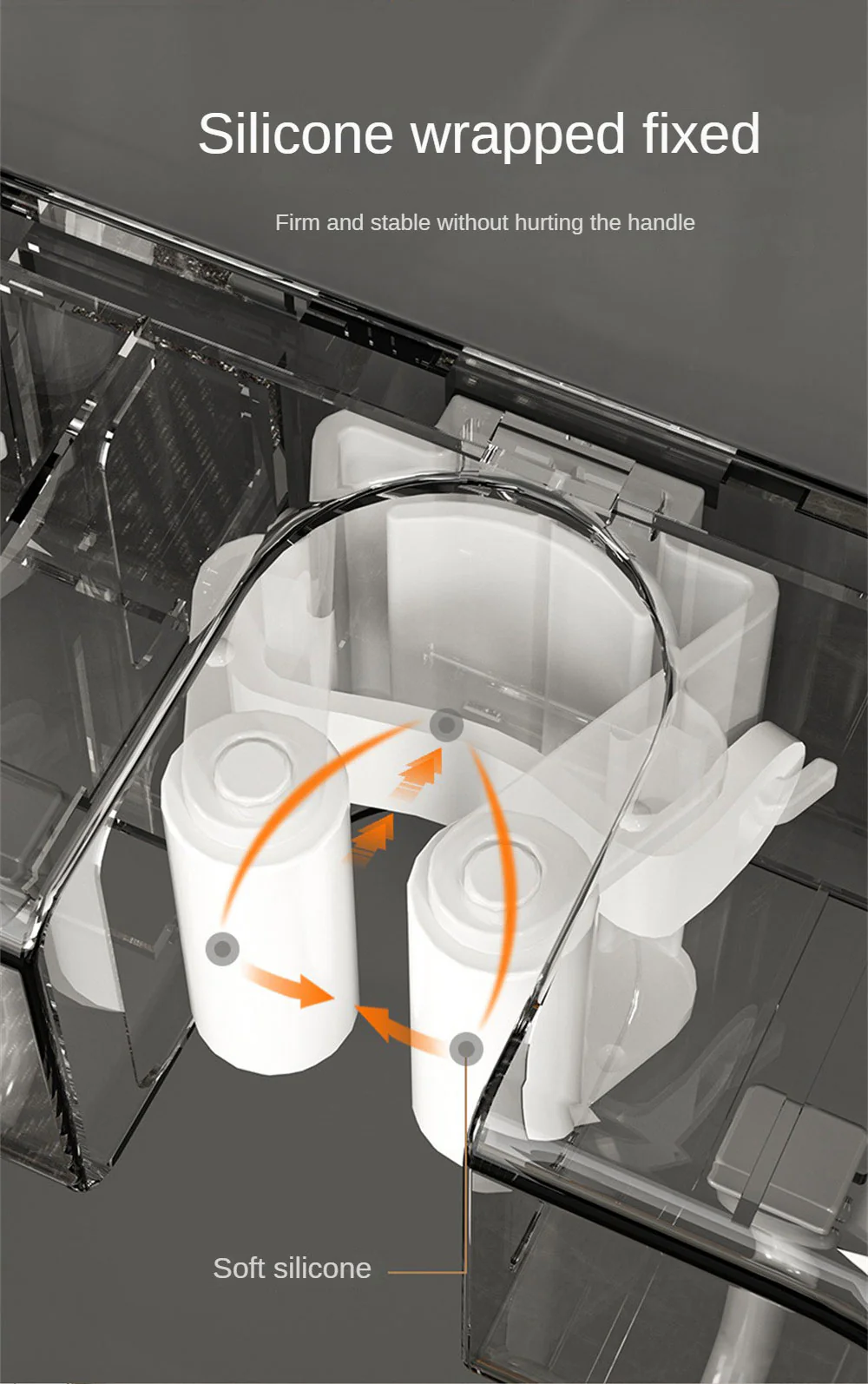 Upgrade ABS Mop Broom Hook Holder - Image 11
