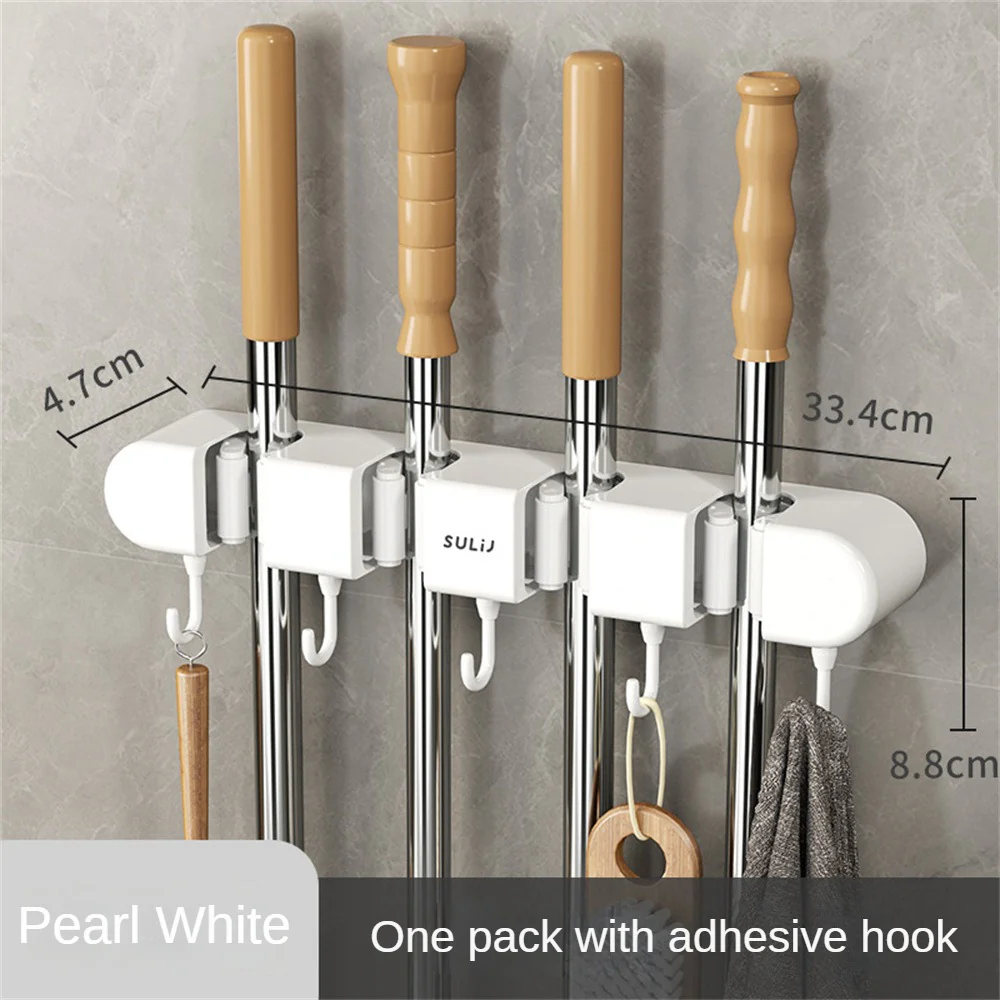 Upgrade ABS Mop Broom Hook Holder - Image 17