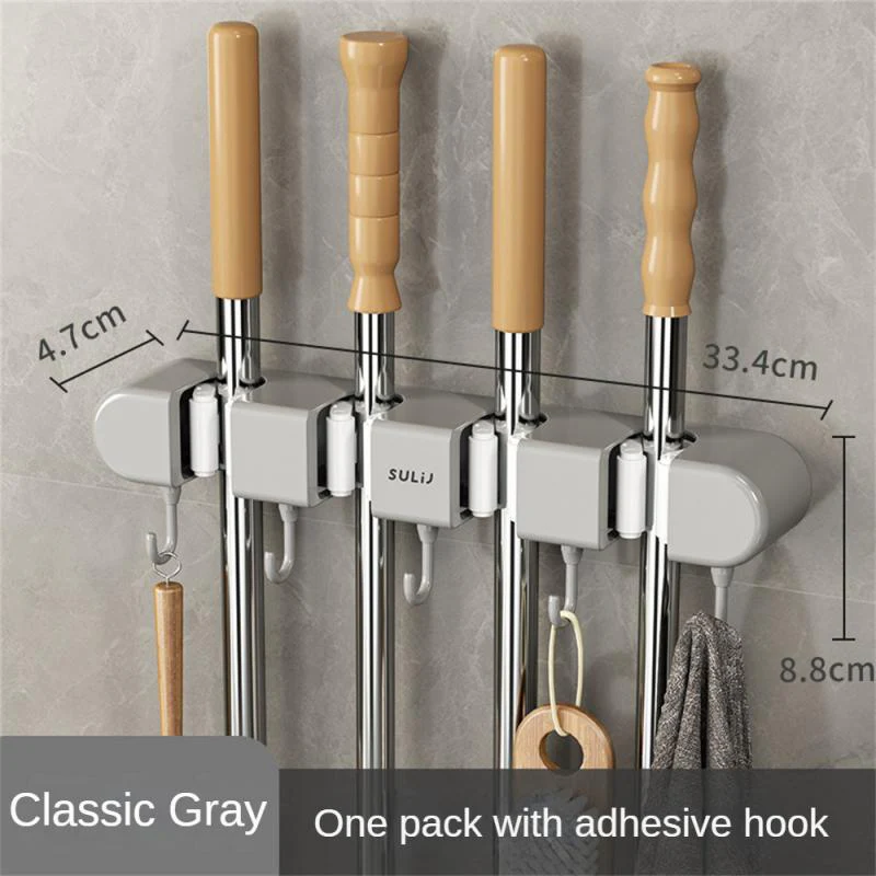 Upgrade ABS Mop Broom Hook Holder - Image 4