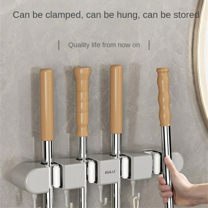 Upgrade ABS Mop Broom Hook Holder - Image 5