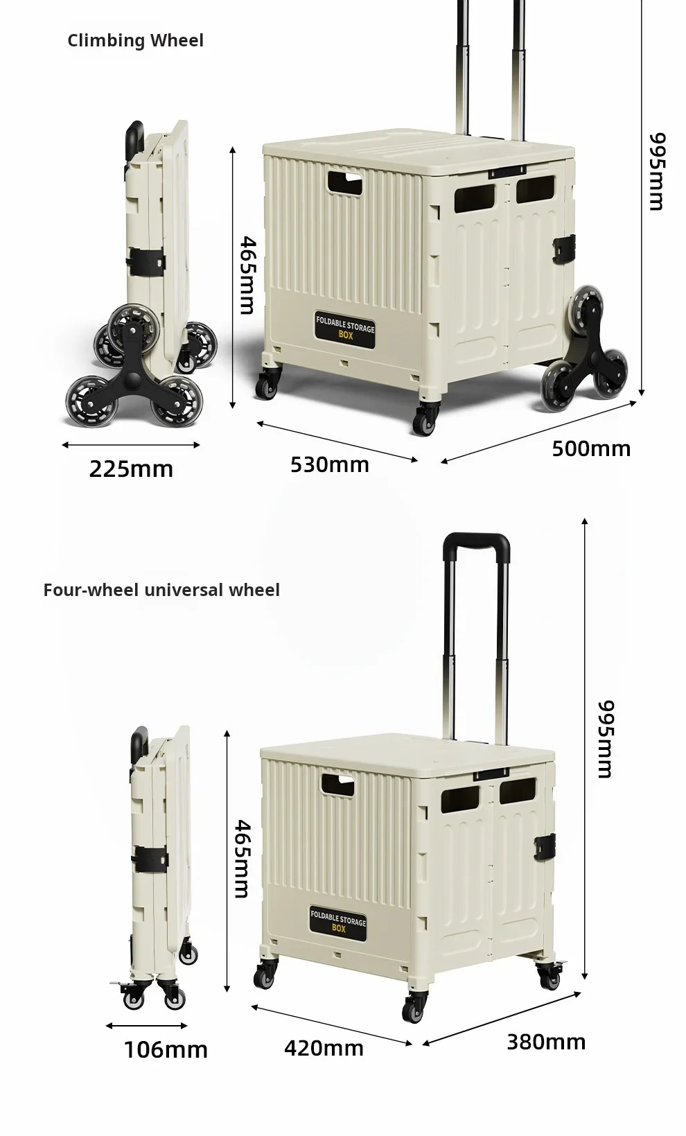 UpHaul Foldable Market Cart - Image 16