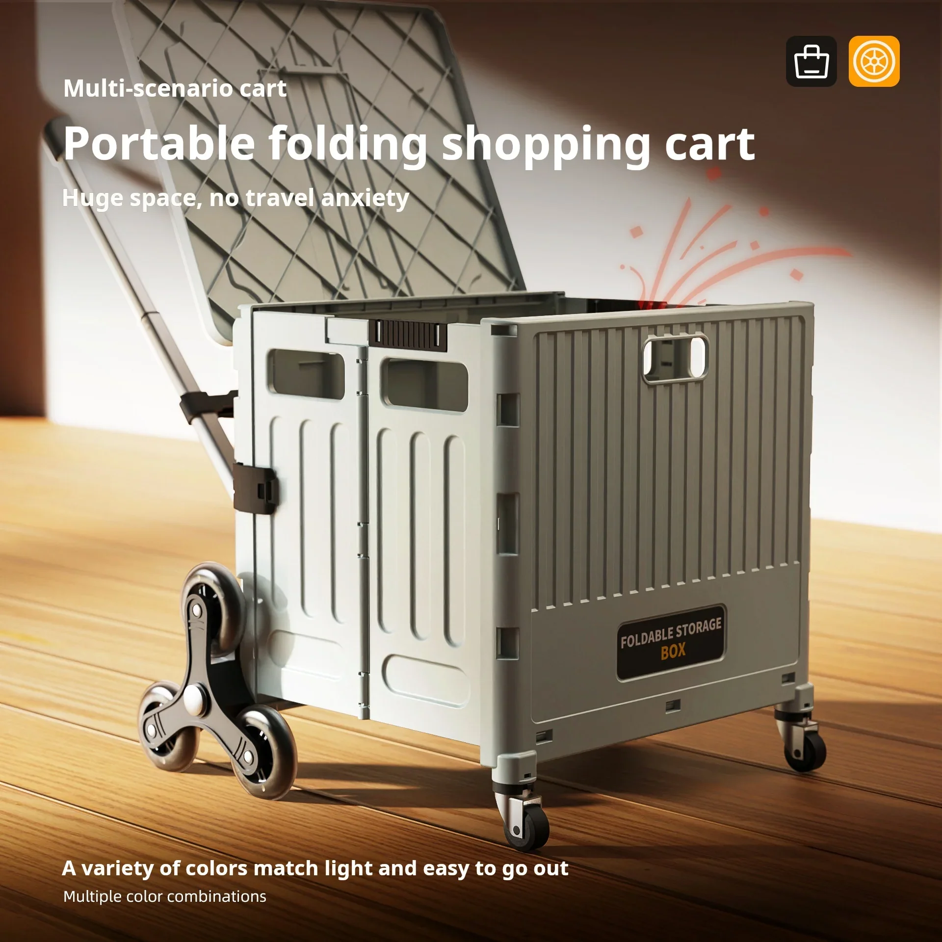 UpHaul Foldable Market Cart - Image 2