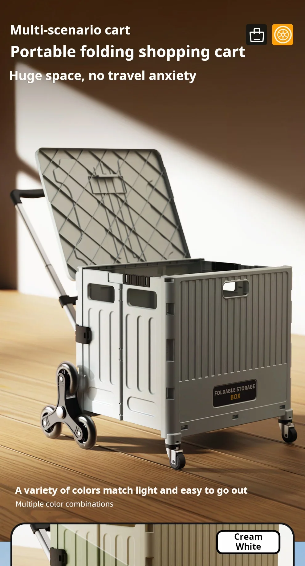 UpHaul Foldable Market Cart - Image 5