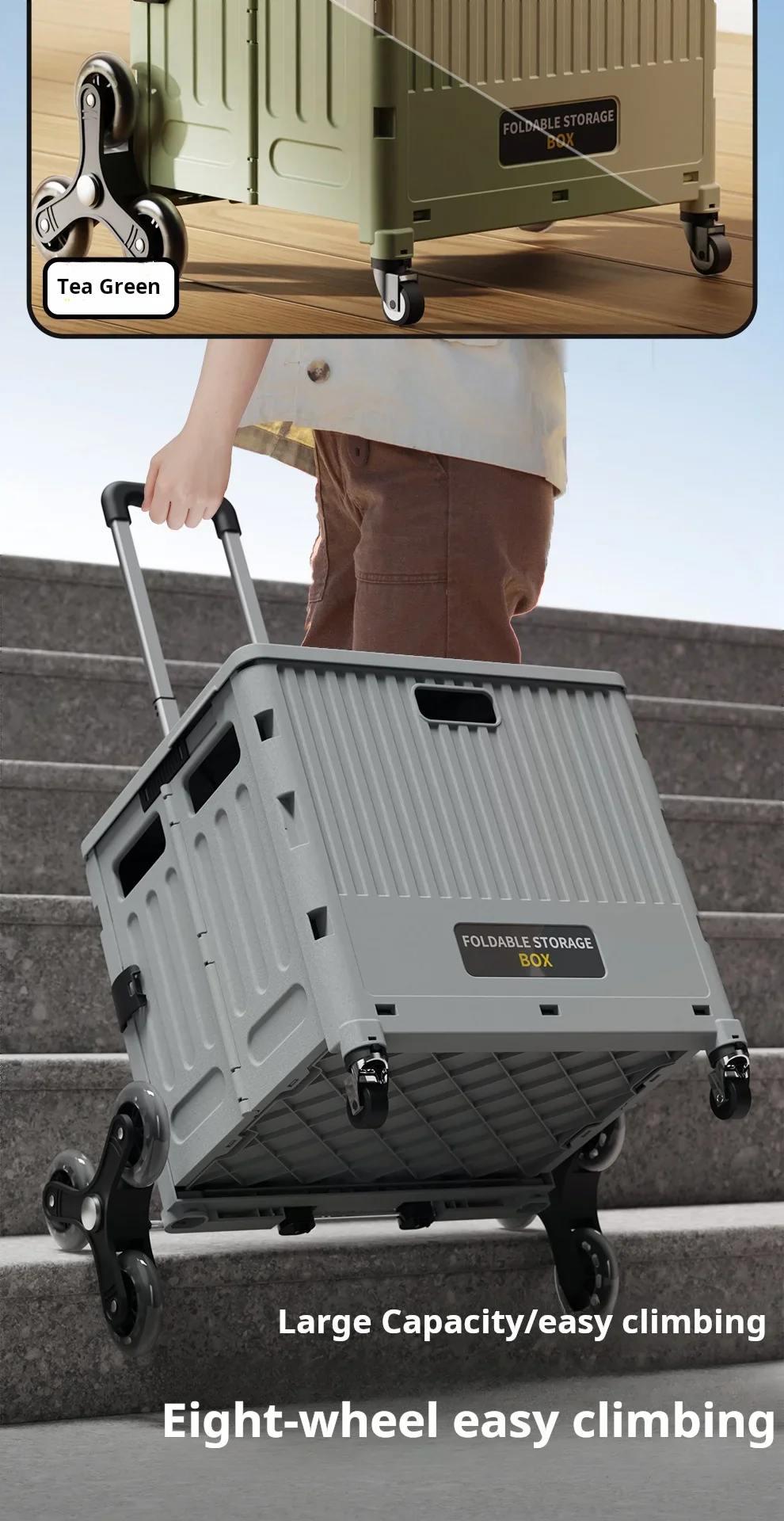 UpHaul Foldable Market Cart - Image 6