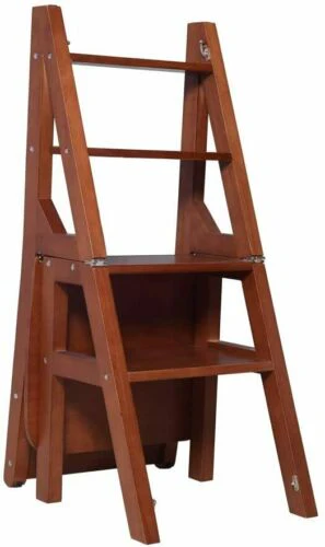 (US Stock) Ladder Chair Stool - Image 4