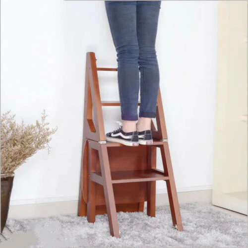 (US Stock) Ladder Chair Stool - Image 7
