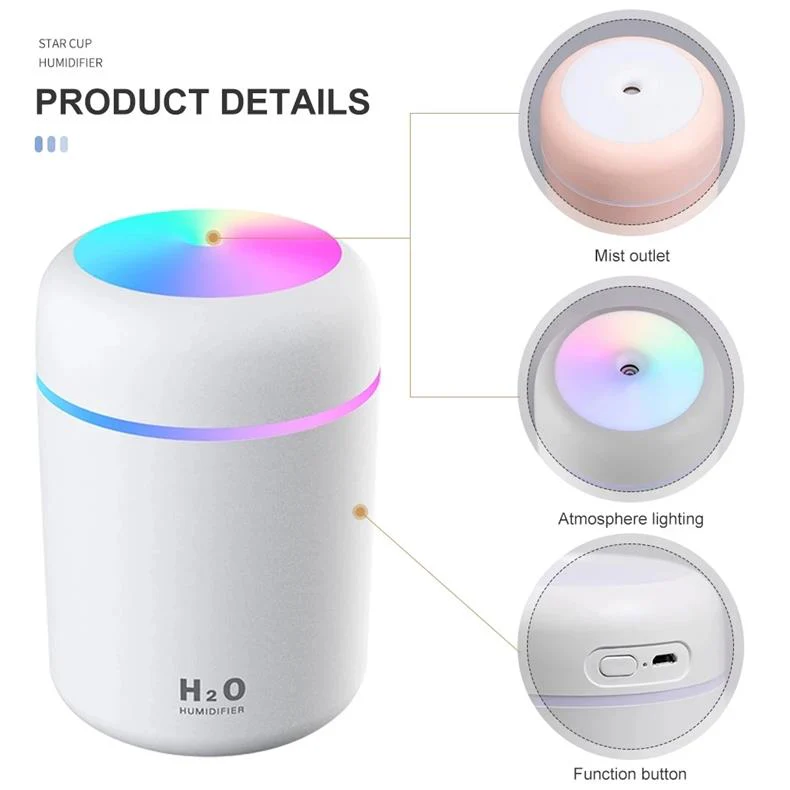 USB Air Humidifier Aroma Oil Diffuser - Image 15