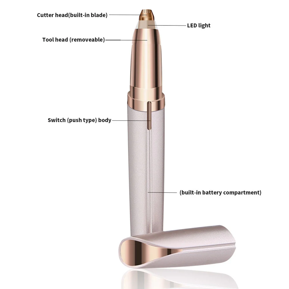 USB Charging Eyebrow Trimmer - Image 9