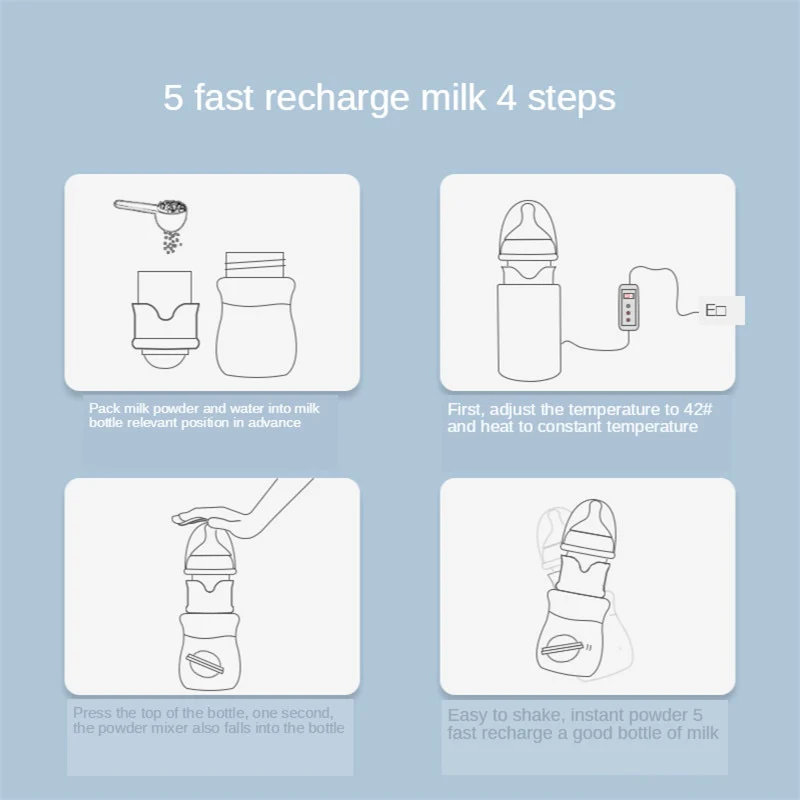 USB Instant Milk Bottle Warmer - Image 20