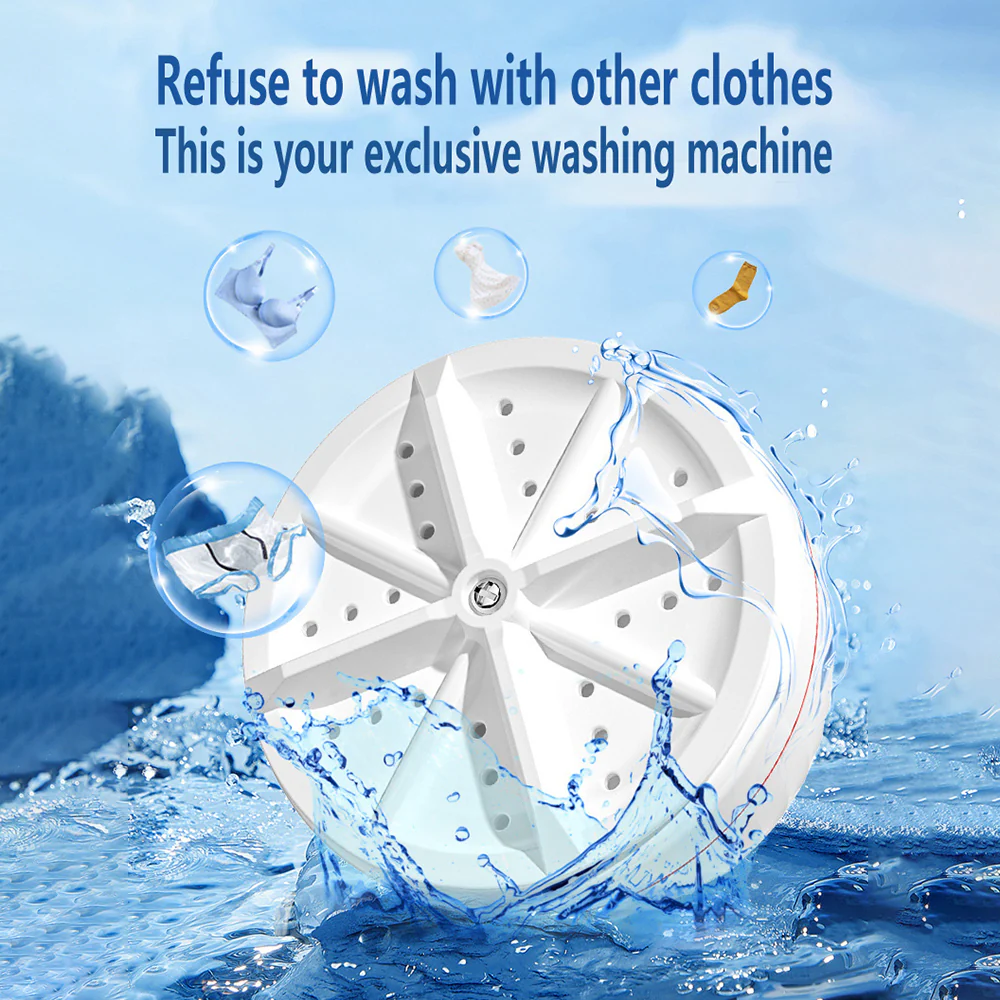 USB Mini Washing Machine Turbo - Image 12