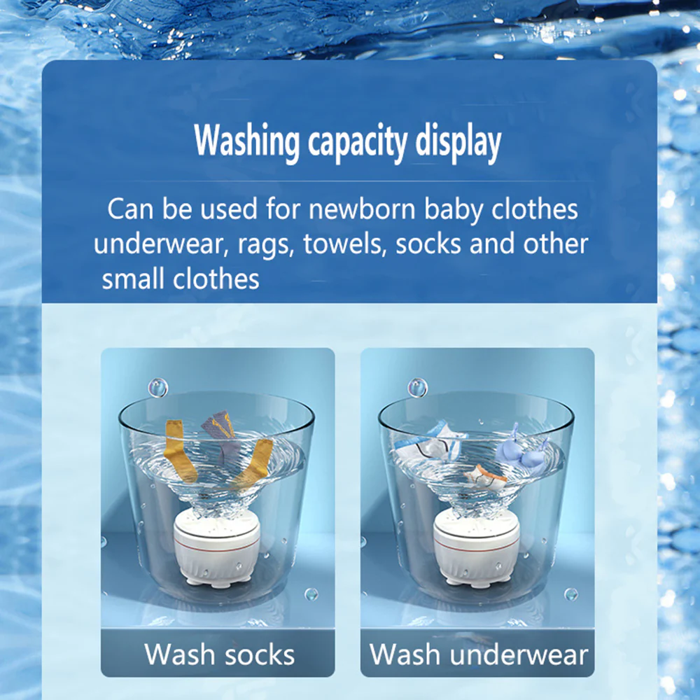 USB Mini Washing Machine Turbo - Image 13