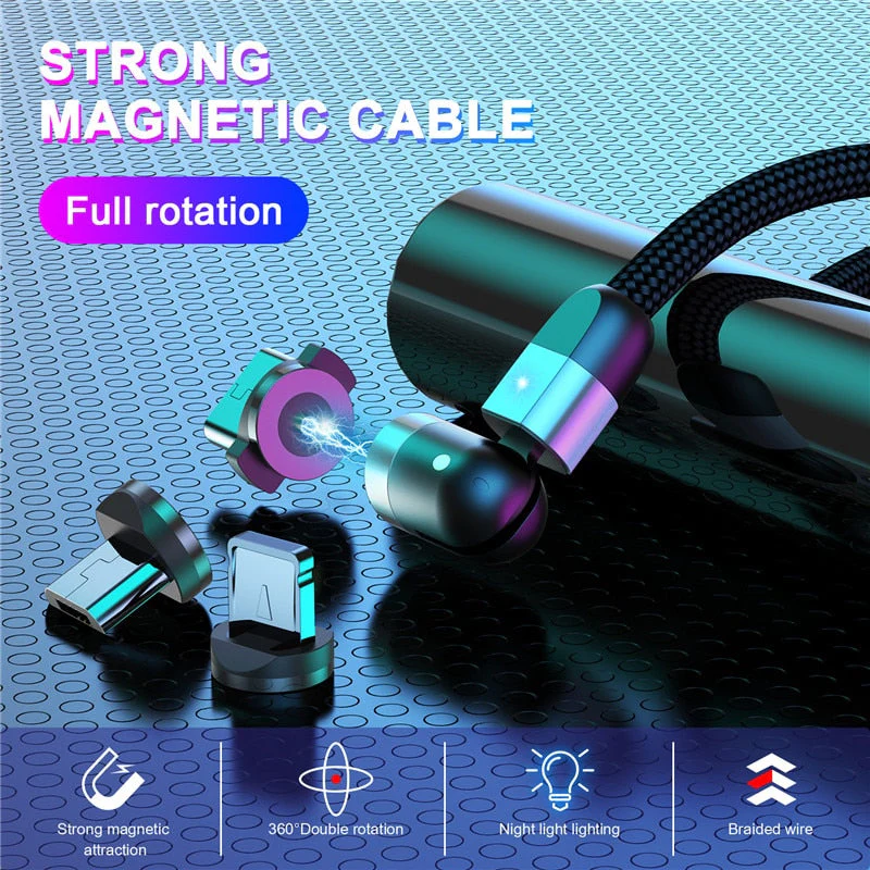 360º Rotation Magnetic Charger - Image 3