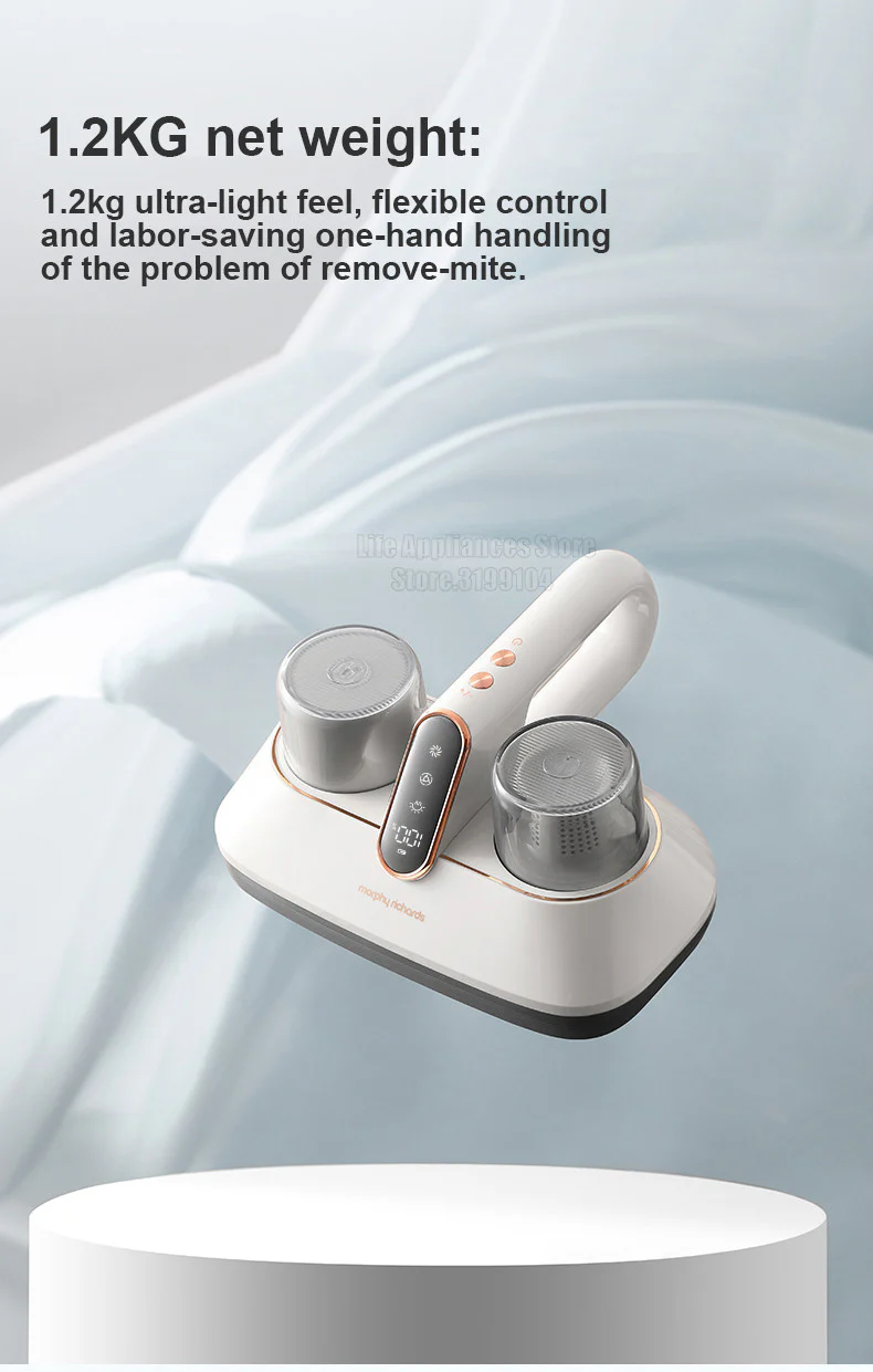 UV Disinfection 13000Pa Fabric Vacuum Cleaner - Image 12
