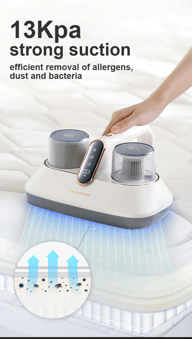 UV Disinfection 13000Pa Fabric Vacuum Cleaner - Image 14
