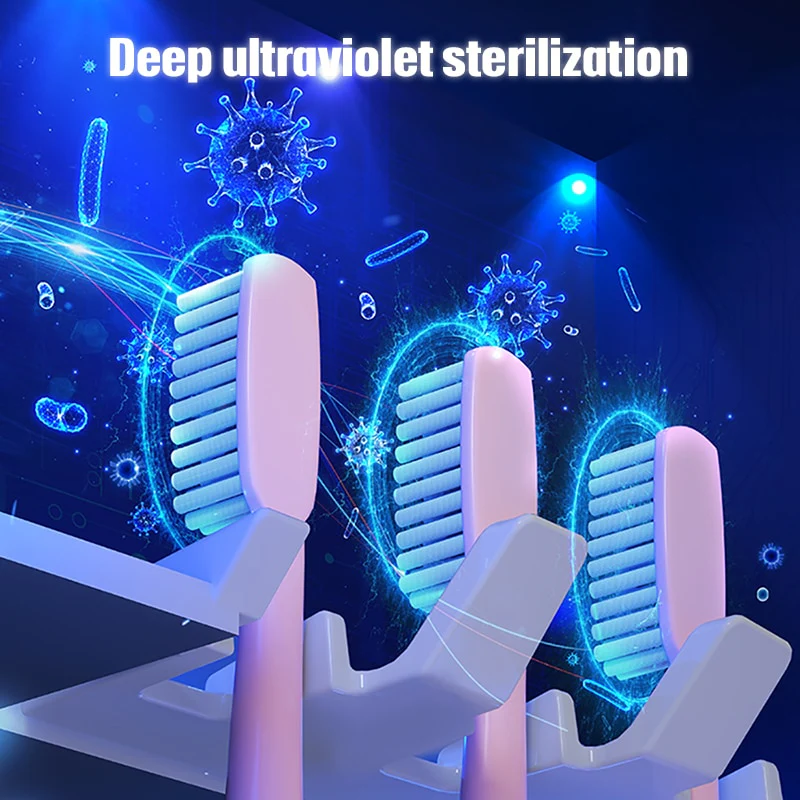 UV Disinfection Toothbrush Holder Toothpaste Dispenser - Image 21