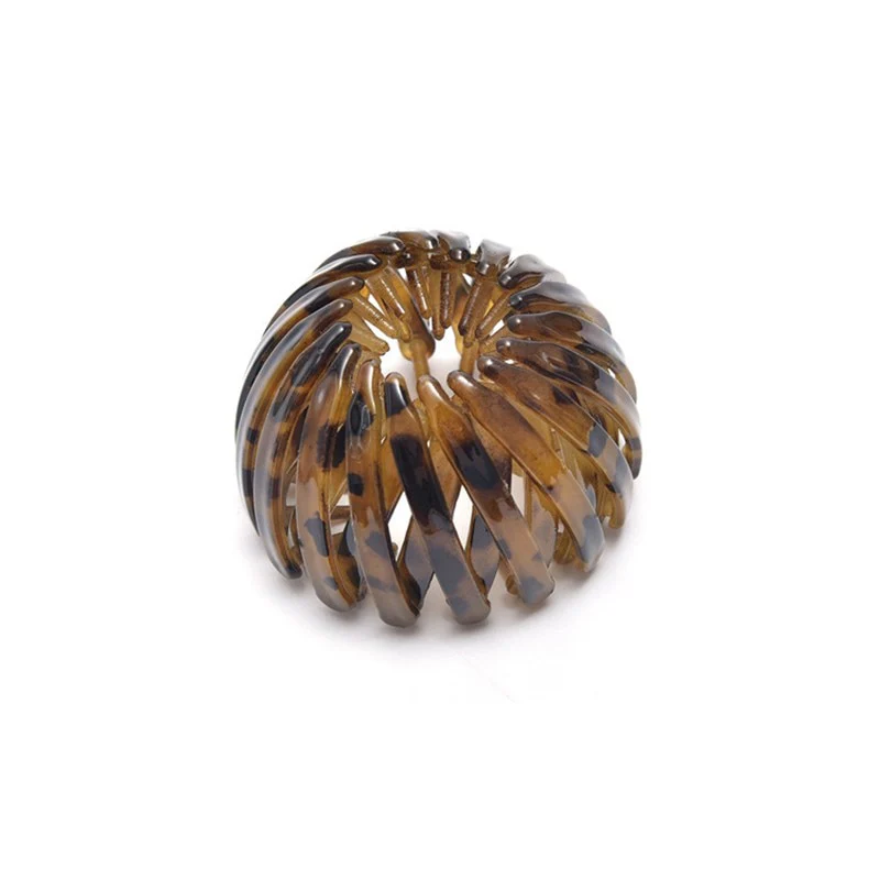 Velvet Hair Bun Buckle Claw - Image 13