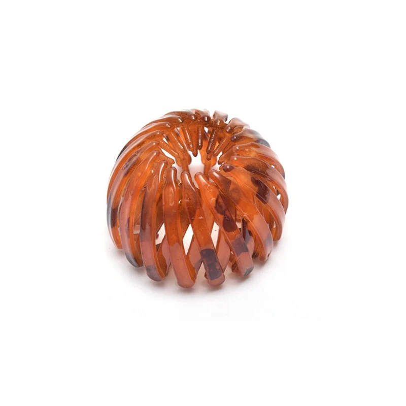 Velvet Hair Bun Buckle Claw - Image 14
